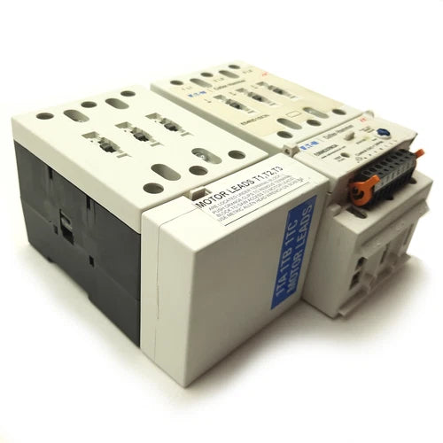 EATON E501D10N3A-VFD Reversing Motor Starter 2x 3Pole 31-100A 600V 24VDC Control