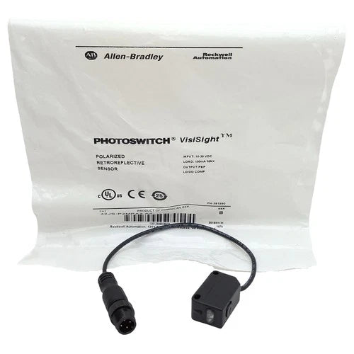 Allen Bradley 42JS-P2MPA2-F4 Photoelectric Sensor, PNP 10-30VDC, 3.5m, 4-Pin M12