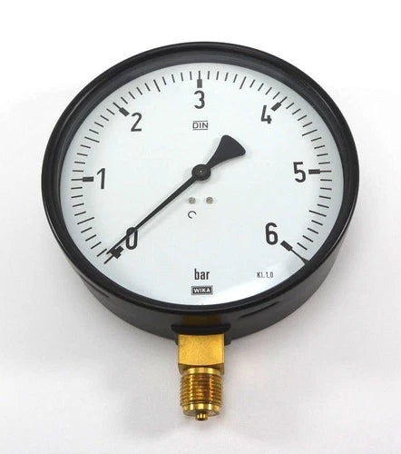 WIKA ?160mm Manometer 9041710 unten 0-6 bar G 1/2