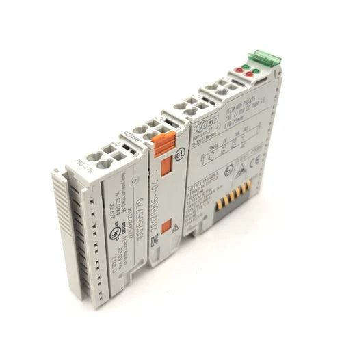 WAGO 750-476 2-Channel Analog Input Module ¡À10VDC Single Ended 16 Bits