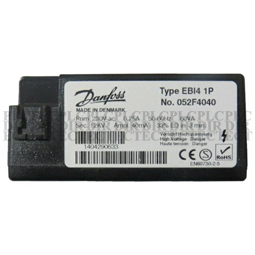 NEW Danfoss EBI4 1P No.052F4040 Ignition transformer For burner