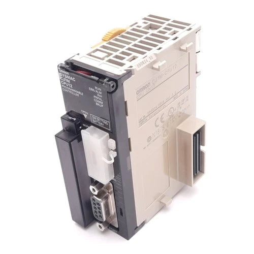Omron CJ1M-CPU12 CPU Unit, 288 Tasks, 0.10¦Ìs/0.15¦Ìs Execution, DIN Rail, 24VDC