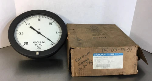 ASHCROFT  851377AS04B30/0IMV  /  851377AS 04B 30/0 IMV  Vacuum Gauge   6E