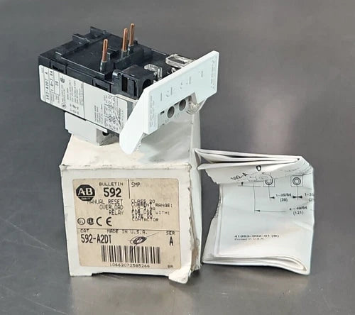Allen Bradley 592-A2DT Overload Relay                                    loc4A11