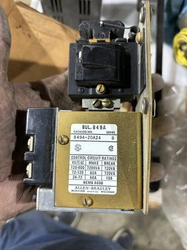 Allen Bradley 849A-Z0A24 PNEUMATIC TIMING RELAY