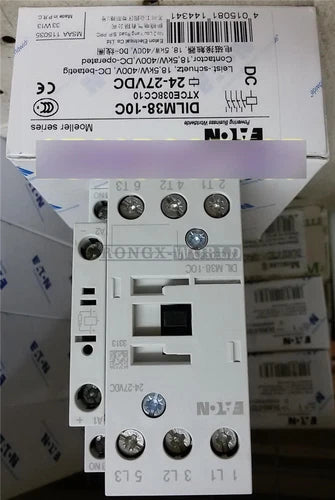 NEW 1PCS EATON MOELLER Contactor DILM38-10C(RDC24)24-27VDC