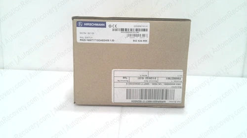 HIRSCHMANN 943 434-999, ETHERNET SWITCH, RS20-1600T1T1SDAEEH09.1.00, NEW #339533