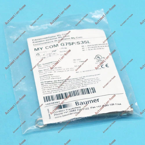 1PCS NEW FOR Baumer proximity switch MY COM G75P/S35L FAST SHIP #F3