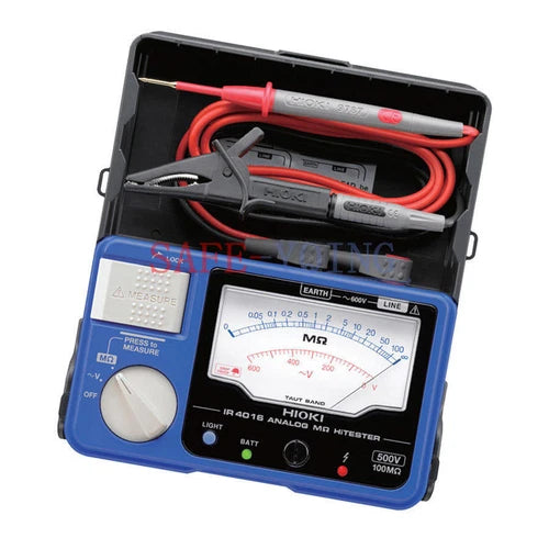 ONE HIOKI IR4016-20 500V/100M¦¸ Single-Range Analog Insulation Resistance Tester