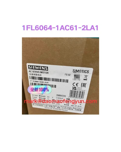 1FL6064-1AC61-2LA1 New  SIMOTICS S-1FL6, SH65, TTL, brake£¬Fast Shipping, DHL/FED