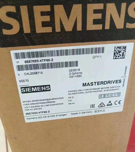 6SE7023-4TP60-Z New SIEMENS SIMOVERT Main Drive Converter 6SE7023-4TP60-Z
