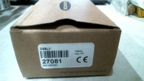 BANNER ENGINEERING OSBLV OMNI BEAM SENSOR HEAD 27081 -FREE SHIPPING