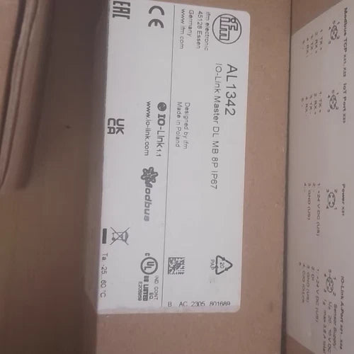 New Sealed IFM AL1342 IO-Link Master DL MB 8P IP67 module Free Shipping