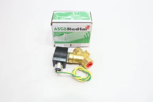 Asco EF8222G047 Red Hat Solenoid Valve 1/2in Npt 110-120v-ac