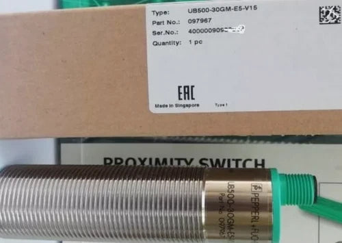 NEW PEPPERL+FUCHS UB500-30GM-E5-V15 PLC ULTRASONIC SENSOR, 30MM 10-30VDC