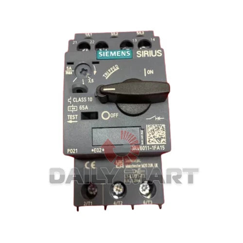 New In Box SIEMENS 3RV6011-1FA15 Circuit Breaker 3.5-5A