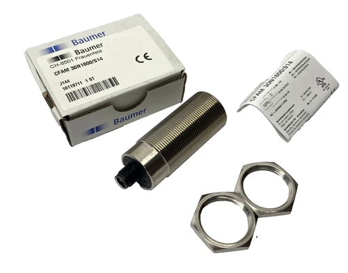 Sensor de proximidade capacitivo Baumer CFAM 30N1600/S14 15mm conector M12, 10119711