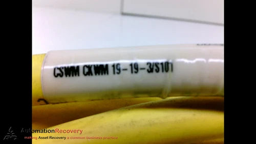 TURCK CSWM CKWM 19-19-3/S101, 19 POLE, M/F, 90D/90D, NEW* #196862