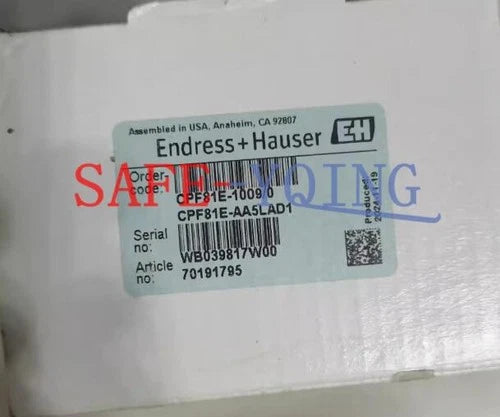 1PC E+H Endress+Hauser CPF81E-AA5LAD1 Digital Electrode new