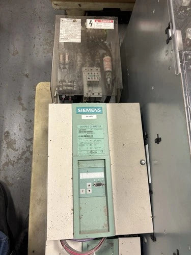 SIEMENS 6RA7031-6FV62-0-Z SMOREG DC MASTER CONVERTER 125A W/ 6RA7030-2FV62-0