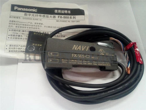 1x Panasonic Fiber Optic Sensor Amplifier FX-505-C2 New