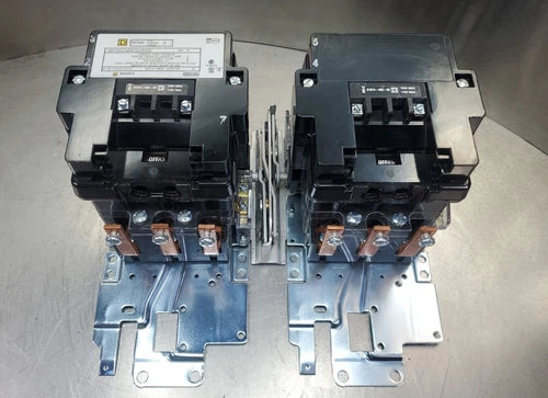 SQUARE D 8810SEO4H632H632S 2-SPEED SIZE 3 STARTER 600V COIL MODULE.           4B