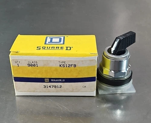 Square D 9001 KS12FB Selector Switch.                                   Loc4E-27