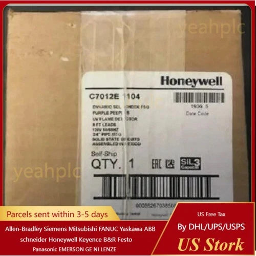 New Honeywell C7012E1104 C7012E 1104 Burner Detector