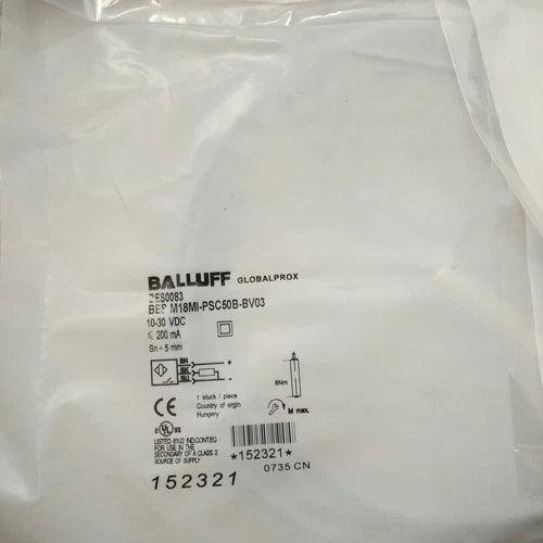 1PC BALLUFF BES M18MI-PSC50B-BV03 Proximity Sensor New
