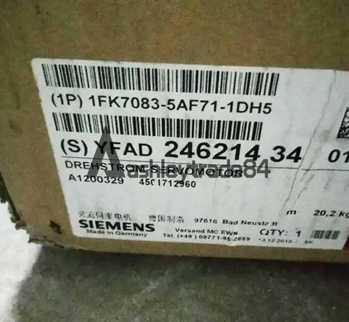 ONE NEW SIEMENS Servo Motor 1FK7083-5AF71-1DH5
