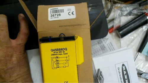 BANNER Q45BB6DQ PHOTOELECTRIC prox switch 10 TO 30V DC free shipping