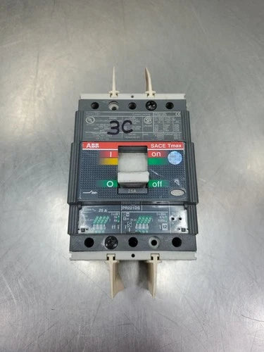 ABB TMAX T5H PR221DS CIRCUIT BREAKER, 25A, 3P, 800V.                       4B-42