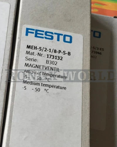 1PCS FESTO MEH-5/2-1/8-P-S-B 173132 Solenoid valve New