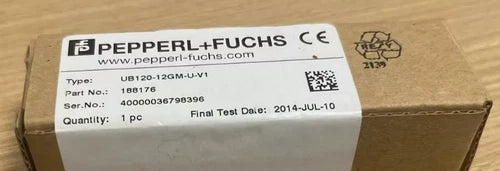 NEW Pepperl+Fuchs Ultrasonic Sensor UB120-12GM-U-V1
