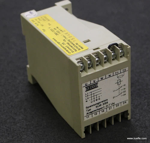 BENDER Voltage Relay SUR 356 220/380VAC 50-60Hz 3VA Switching Power Max 1100A