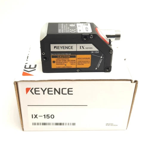 Keyence IX-150 Sensor Head, 150mm Reference, 100-200mm Range, Red Laser