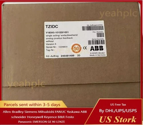 ABB NEW V18345-1010261001S Valve Positioner V18345-1010261001 IN BOX