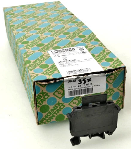 35x Phoenix Contact Sicherungsreihenklemme 31 18 01 2 | UK-SI | 3118012