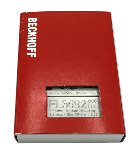Beckhoff - Terminal EtherCAT - 2 canais-entrada anal¨®gica - EL3692 - NOVO