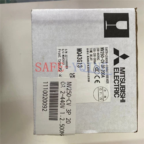1PC NEW Mitsubishi NV250-CV 3P 200A Circuit Breaker