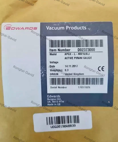 1PCS Edwards APGX-L-NW16/ALI Vacuum gauge D02373000 Brand New