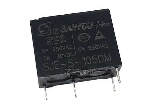 10PCS NEW SANYOU SJE-S-105DM SJES105DM 5V RELAYS BRAND