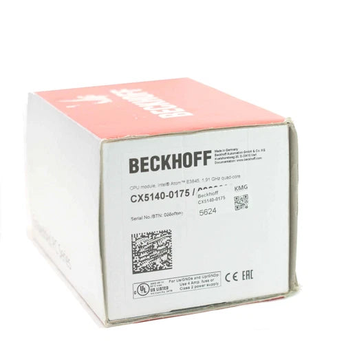 Beckhoff CX5140 | Embedded PC with Intel Atom? processor CX5140-0175 -new-