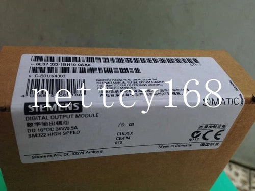 #2224-Siemens 6ES7 322 1BH10 0AA0 #F3