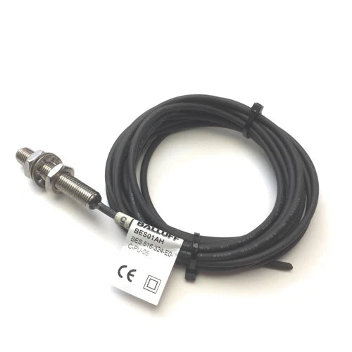 Balluff BES01AH Inductive Proximity Sensor, PNP NO, Range: 1.5mm 10-30VDC, M8x1