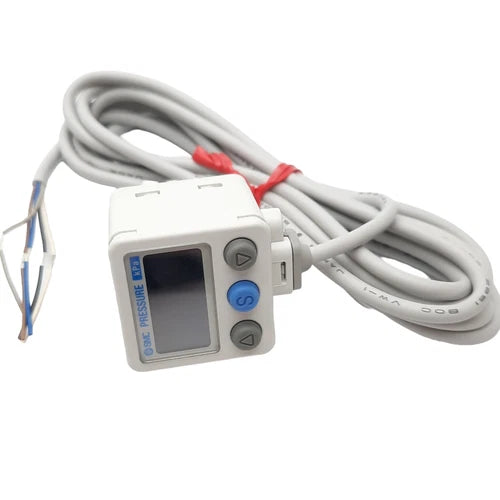 SMC ZSE80-NO2-V Digital Vacuum Switch, 12-24VDC, PNP Output, -111kPa to 10kPa