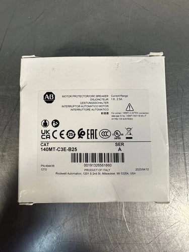 Allen Bradley 140MT-C3E-B25 Ser. A Motor Protector / Circ. Breaker (4B-37)