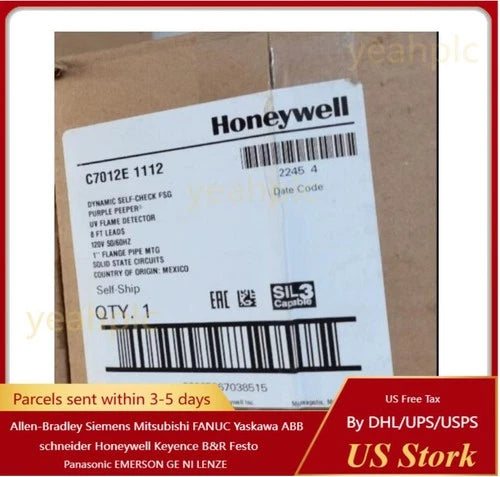 express ship NEW Honeywell flame detector C7012E 1112 C7012E1112 US Free TAX