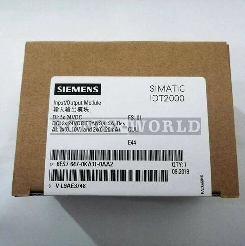 1x New Seal Siemens PLC I/O Module IOT2000 6ES7647-0KA01-0AA2