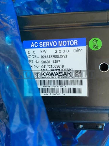 ONE NEW SANYO DENKI KAWASAKI SERVO MOTOR R2AA13200LCP2T